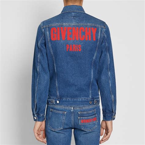 17f1006469 givenchy|Givenchy Washed Denim Jacket Washed Indigo.